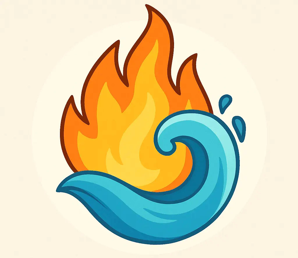 illustration dosha pitta