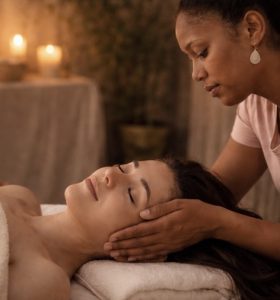 massage du visage
